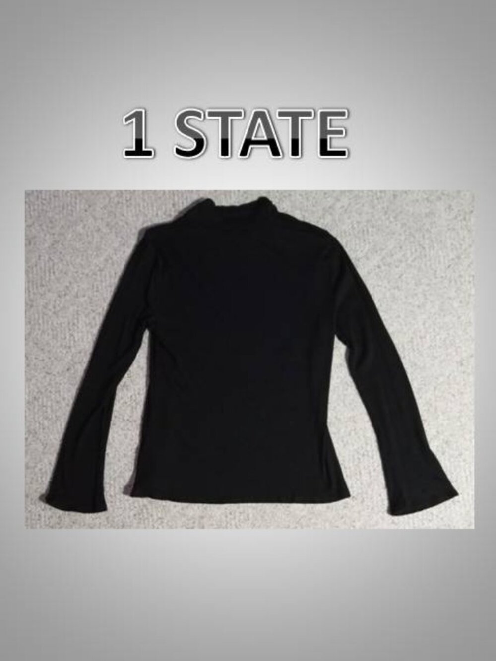 1 State unique cut out sweater size large